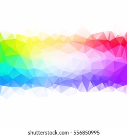 Colorful Polygonal Mosaic Background, Creative Design Templates