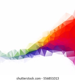 Colorful Polygonal Mosaic Background, Creative Design Templates