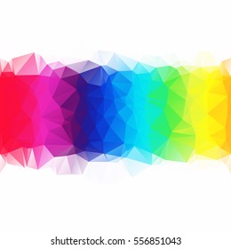 Colorful Polygonal Mosaic Background, Creative Design Templates
