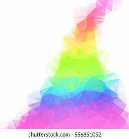 Colorful Polygonal Mosaic Background, Creative Design Templates