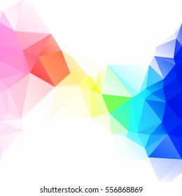 Colorful Polygonal Mosaic Background, Creative Design Templates
