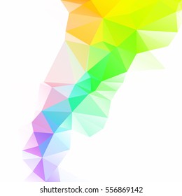 Colorful Polygonal Mosaic Background, Creative Design Templates