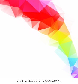Colorful Polygonal Mosaic Background, Creative Design Templates