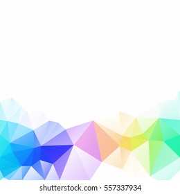 Colorful Polygonal Mosaic Background, Creative Design Templates