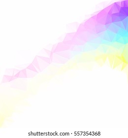 Colorful Polygonal Mosaic Background, Creative Design Templates