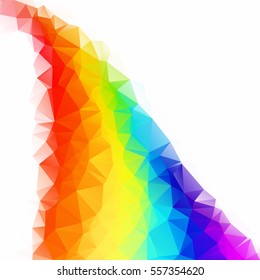 Colorful Polygonal Mosaic Background, Creative Design Templates