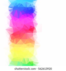 Colorful Polygonal Mosaic Background, Creative Design Templates