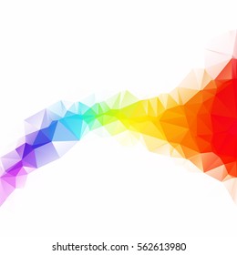 Colorful Polygonal Mosaic Background, Creative Design Templates