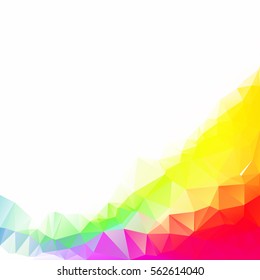 Colorful Polygonal Mosaic Background, Creative Design Templates