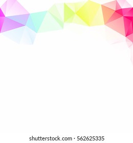 Colorful Polygonal Mosaic Background, Creative Design Templates