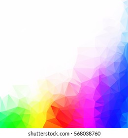 Colorful Polygonal Mosaic Background, Creative Design Templates