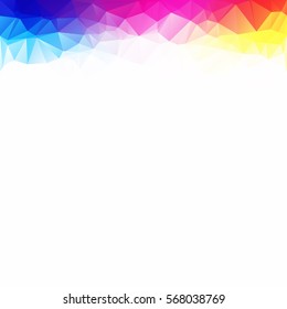 Colorful Polygonal Mosaic Background, Creative Design Templates