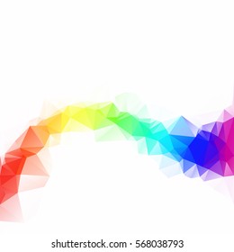 Colorful Polygonal Mosaic Background, Creative Design Templates