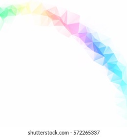 Colorful Polygonal Mosaic Background, Creative Design Templates