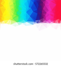 Colorful Polygonal Mosaic Background, Creative Design Templates