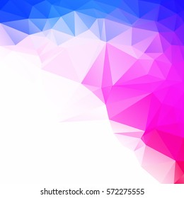 Colorful Polygonal Mosaic Background, Creative Design Templates