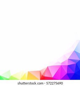 Colorful Polygonal Mosaic Background, Creative Design Templates