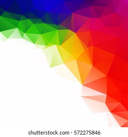 Colorful Polygonal Mosaic Background, Creative Design Templates