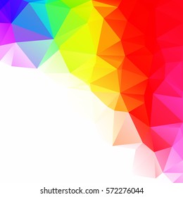 Colorful Polygonal Mosaic Background, Creative Design Templates