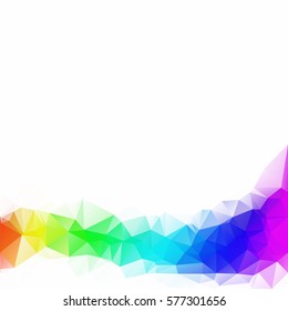 Colorful Polygonal Mosaic Background, Creative Design Templates