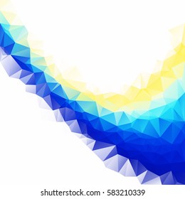 Colorful Polygonal Mosaic Background, Creative Design Templates