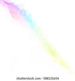 Colorful Polygonal Mosaic Background, Creative Design Templates