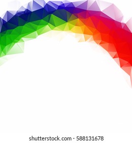 Colorful Polygonal Mosaic Background, Creative Design Templates