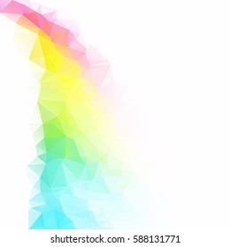 Colorful Polygonal Mosaic Background, Creative Design Templates