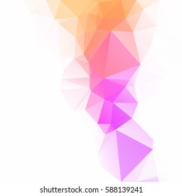 Colorful Polygonal Mosaic Background, Creative Design Templates
