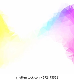 Colorful Polygonal Mosaic Background, Creative Design Templates