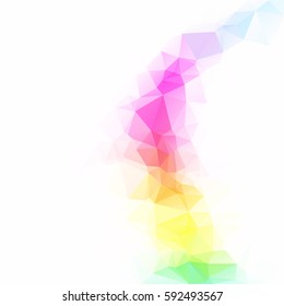 Colorful Polygonal Mosaic Background, Creative Design Templates