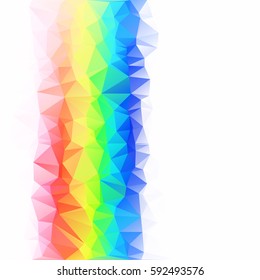 Colorful Polygonal Mosaic Background, Creative Design Templates