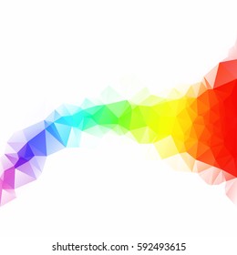 Colorful Polygonal Mosaic Background, Creative Design Templates