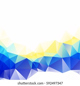 Colorful Polygonal Mosaic Background, Creative Design Templates