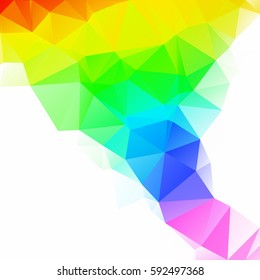 Colorful Polygonal Mosaic Background, Creative Design Templates