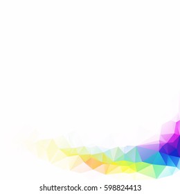 Colorful Polygonal Mosaic Background, Creative Design Templates
