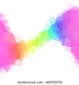 Colorful Polygonal Mosaic Background, Creative Design Templates