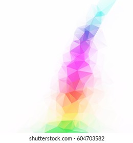 Colorful Polygonal Mosaic Background, Creative Design Templates
