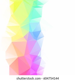 Colorful Polygonal Mosaic Background, Creative Design Templates