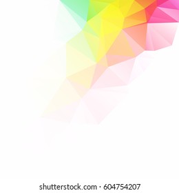 Colorful Polygonal Mosaic Background, Creative Design Templates