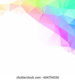 Colorful Polygonal Mosaic Background, Creative Design Templates