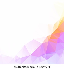 Colorful Polygonal Mosaic Background, Creative Design Templates