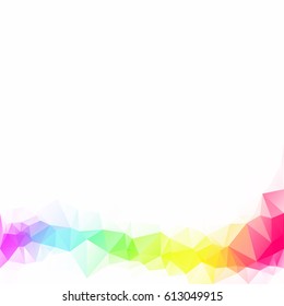 Colorful Polygonal Mosaic Background, Creative Design Templates