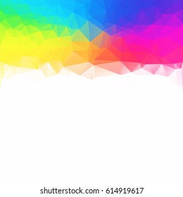 Colorful Polygonal Mosaic Background, Creative Design Templates