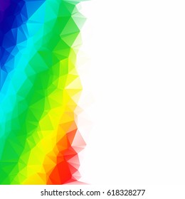 Colorful Polygonal Mosaic Background, Creative Design Templates