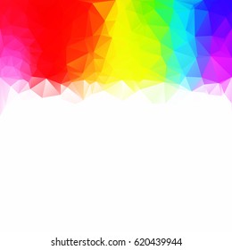 Colorful Polygonal Mosaic Background, Creative Design Templates