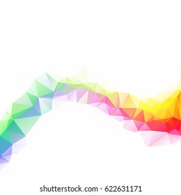 Colorful Polygonal Mosaic Background, Creative Design Templates