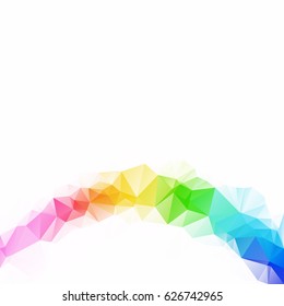 Colorful Polygonal Mosaic Background, Creative Design Templates