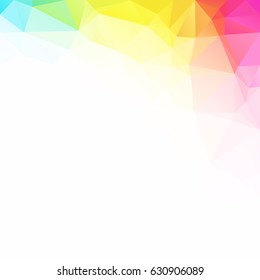 Colorful Polygonal Mosaic Background, Creative Design Templates