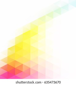Colorful Polygonal Mosaic Background, Creative Design Templates